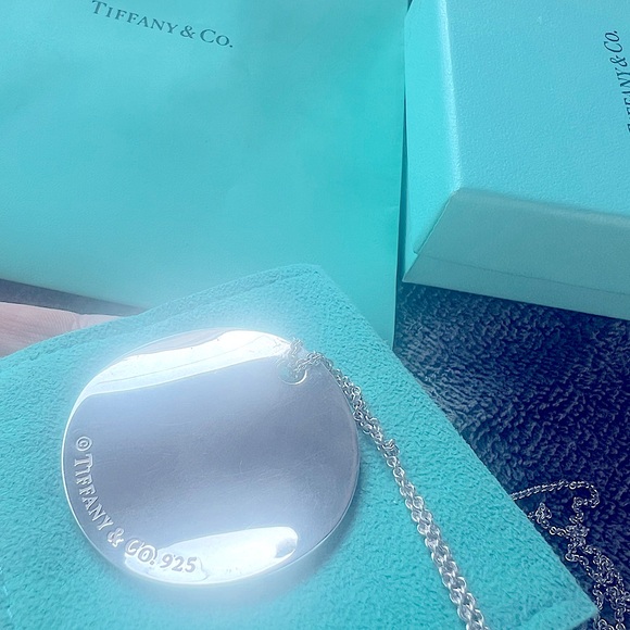 RARE 18” GIFTABLE Tiffany & Co Sterling Silver .925 Necklace, Pouch, Bag. - Picture 8 of 12